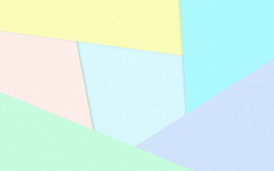 Abstract soft colorful paper texture background  with pastel and vintage style.