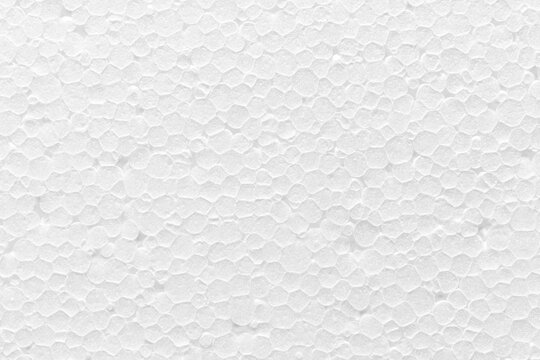 Macro of white styrofoam, background