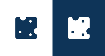Cheese icon for web and mobile
