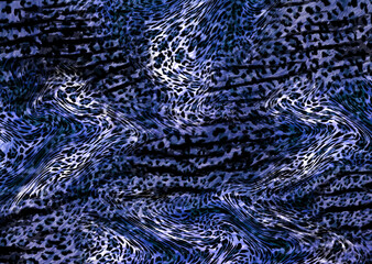 abstract leopard print texture design