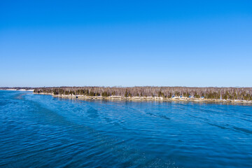 Icey cave point