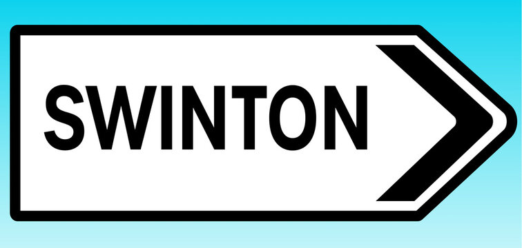 Swinton Road sign