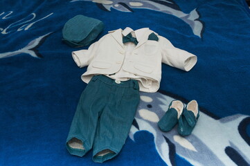Baby Boys Christening Outfit Suit 