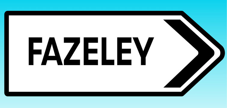 Fazeley Road sign