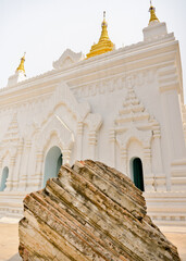 White Burmese Pagoda