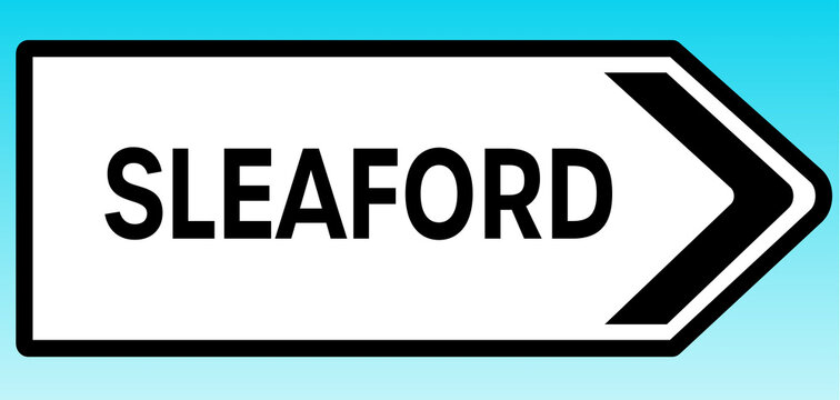 Sleaford Road Sign