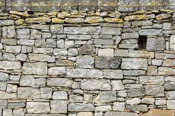 image of stone wall in rural environment