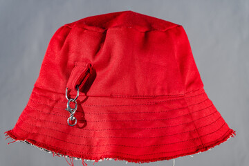 red bucket hat, photo detail © juanpablo