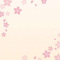 Obraz na płótnie Canvas 桜の花背景