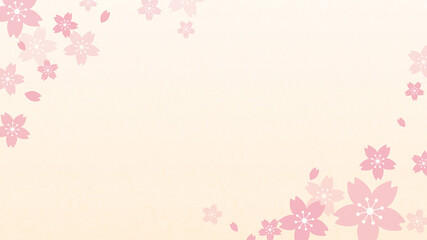 Fototapeta na wymiar 桜の花背景