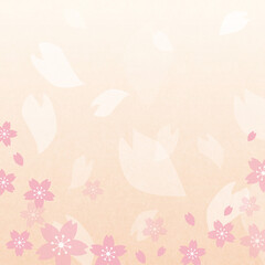 桜の花背景