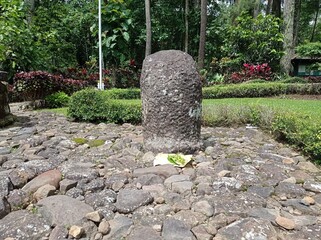 Stone Found in Temple of Sumberawan, East Java