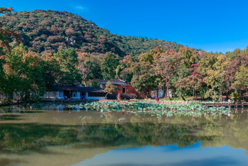 Obraz premium Tianping Mountain, Suzhou City, Jiangsu Province, China