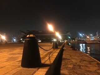 埠頭からの眺め