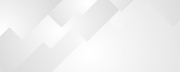 Obraz premium Abstract grey and white geometric minimal background. Vector tech corporate design