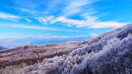 Scenic View Of Landscape Against Sky During Winter