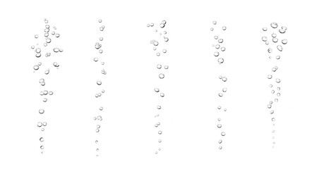 collection water bubble black oxygen air, in underwater clear liquid with bubbles flowing up on the...