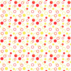 Sweet seamless pattern design for wallpaper, wrapping paper, fabric, backdrop and etc.