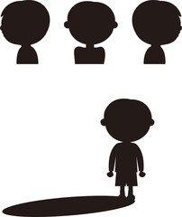 子供の影