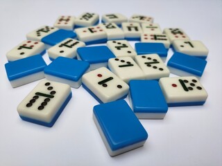 Cool dominoes that are neatly arranged