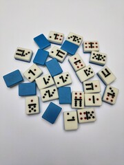 Cool dominoes that are neatly arranged