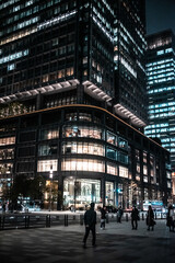 Obraz premium URBAN CITY TOKYO STATION
