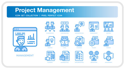 Project Management icon set