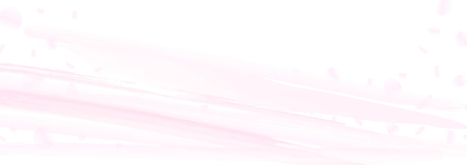 水彩風の抽象的なピンクのグラデーションと花びら