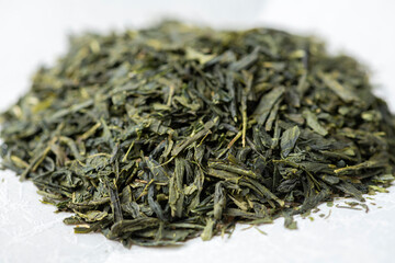 お茶っ葉　クローズアップ