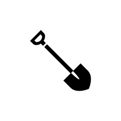 Shovel Icon Design Vector Template Illustration