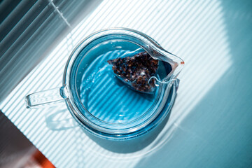 blue mesmerizing tea 