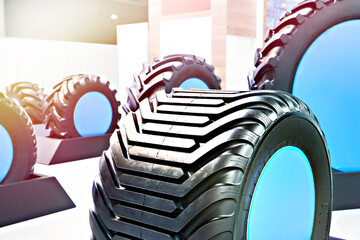 Tractor tires in store