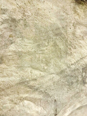 Abstract copy space seamless background texture. Vertical close-up photography of the polished cement floor with traces of tires. Floor Cement pouring, construction, and polishment concept.