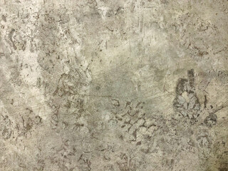 Abstract copy space seamless background texture. Horizontal close-up photography of the polished cement floor with cracks. Floor Cement pouring, construction, and polishment concept.