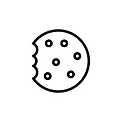 Biscuit Icon Design Vector Template illustration