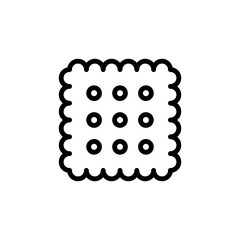 Biscuit Icon Design Vector Template illustration