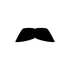Mustache Icon Design Vector Template Illustration