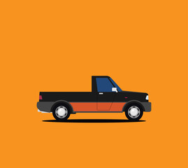 Vector off-road car in flat style