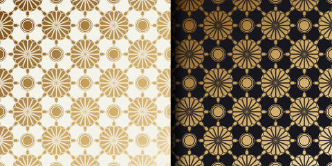 luxury geometric ornament patterns
