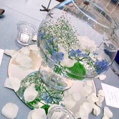 テーブル装花
