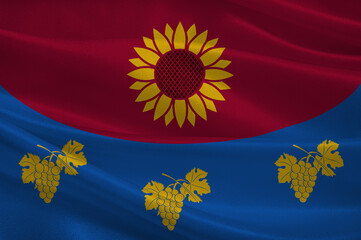 Flag of Jalilabad in Azerbaijan