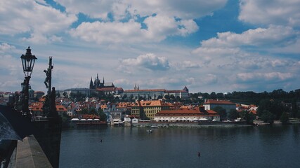 Naklejka premium Prague view