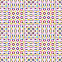 Abstract Cross Pattern generative computational art illustration