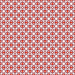 Abstract Cross Pattern generative computational art illustration