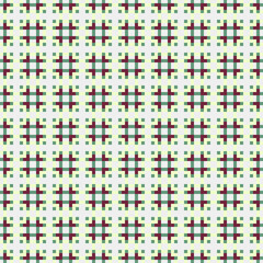 Abstract Cross Pattern generative computational art illustration