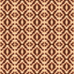 Soft color knitted texture. Geometric ikat seamless knitting pattern. Handmade texture, fall winter fashion, fabric, Xmas holiday background. Winter knit woolen pattern. Scandinavian seamless pattern.