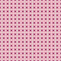 Abstract Cross Pattern generative computational art illustration