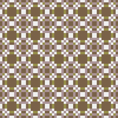 Fototapeta premium Abstract Cross Pattern generative computational art illustration