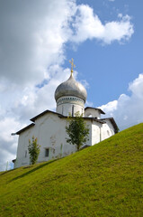 The Church of Peter and Paul. finnish park. Pskov, Russia