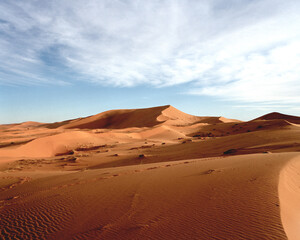 Fototapeta na wymiar Scenic View Of Desert Against Sky
